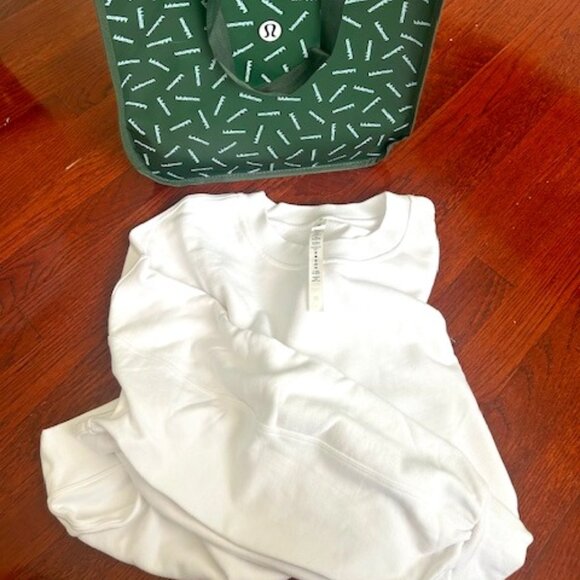 Lululemon Perfectly Oversized Crew Sweatshirt Size 8 - Picture 2 of 5